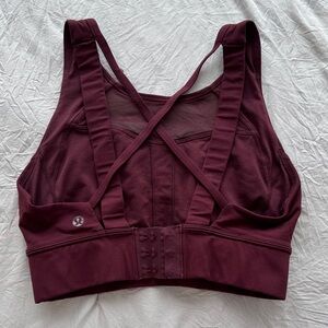 lululemon athletica Deep Burgundy Sports Bra